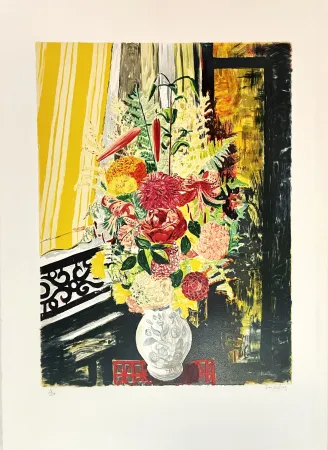 Lithografie Kisling - Bouquet de Fleurs