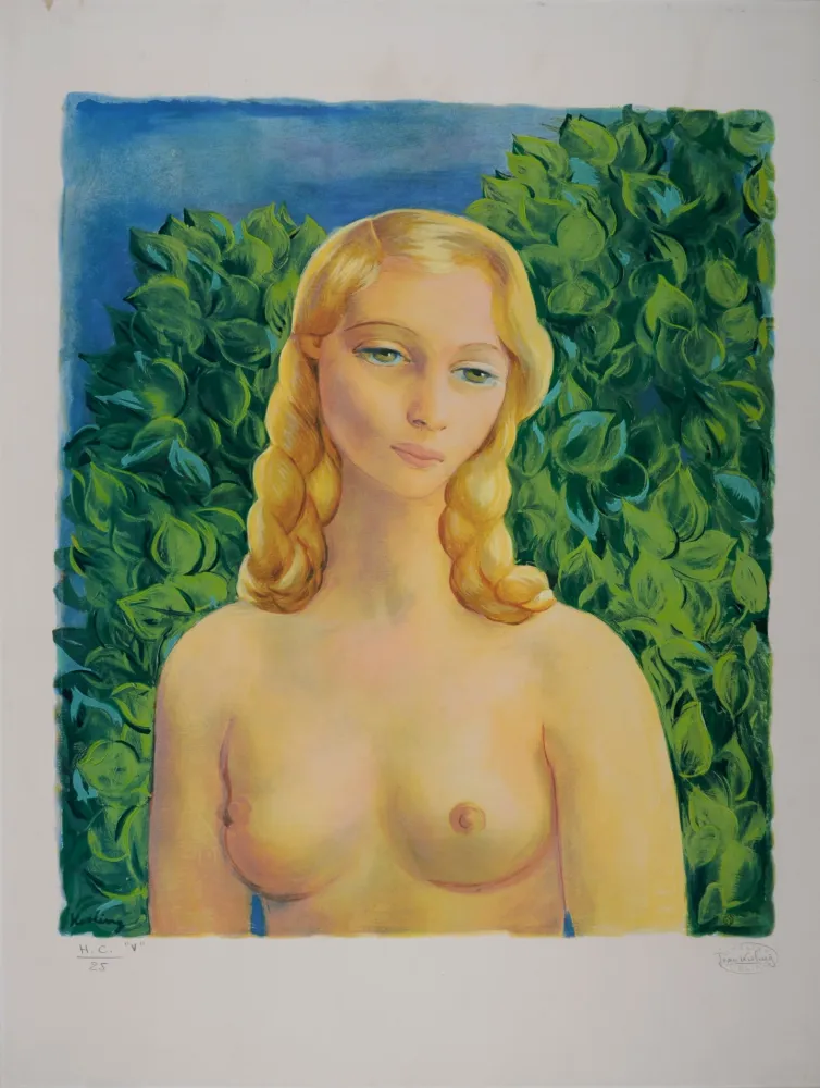 Geen Techniek Kisling - Buste d'Eve, 1951