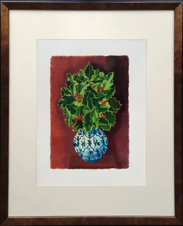 Lithografie Kisling - Feuillage sacré (Sacred Foliage)