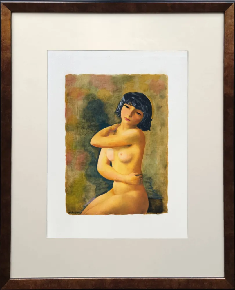 Lithografie Kisling - Gitane surprise (Gitane Surprise)