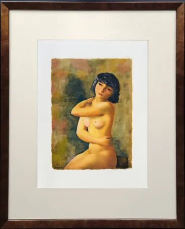 Lithografie Kisling - Gitane surprise (Gitane Surprise)