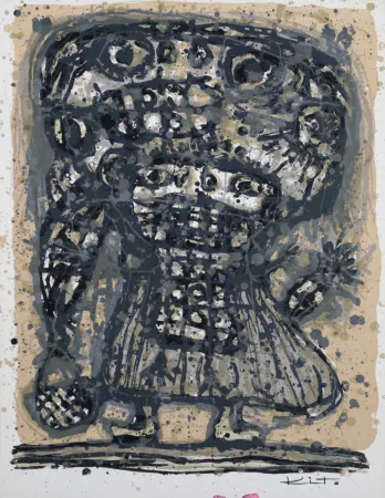 Lithografie Kito - Enfant, 1964.