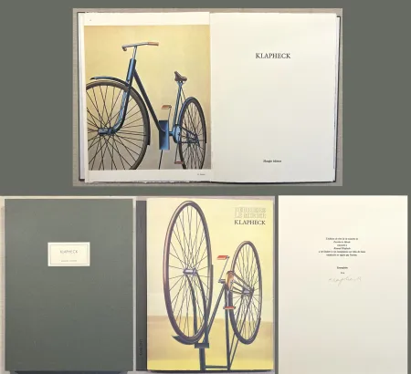 Geïllustreerd Boek Klapheck - DERRIÈRE LE MIROIR N°238. Mars 1980. TIRAGE DE LUXE SIGNÉ.