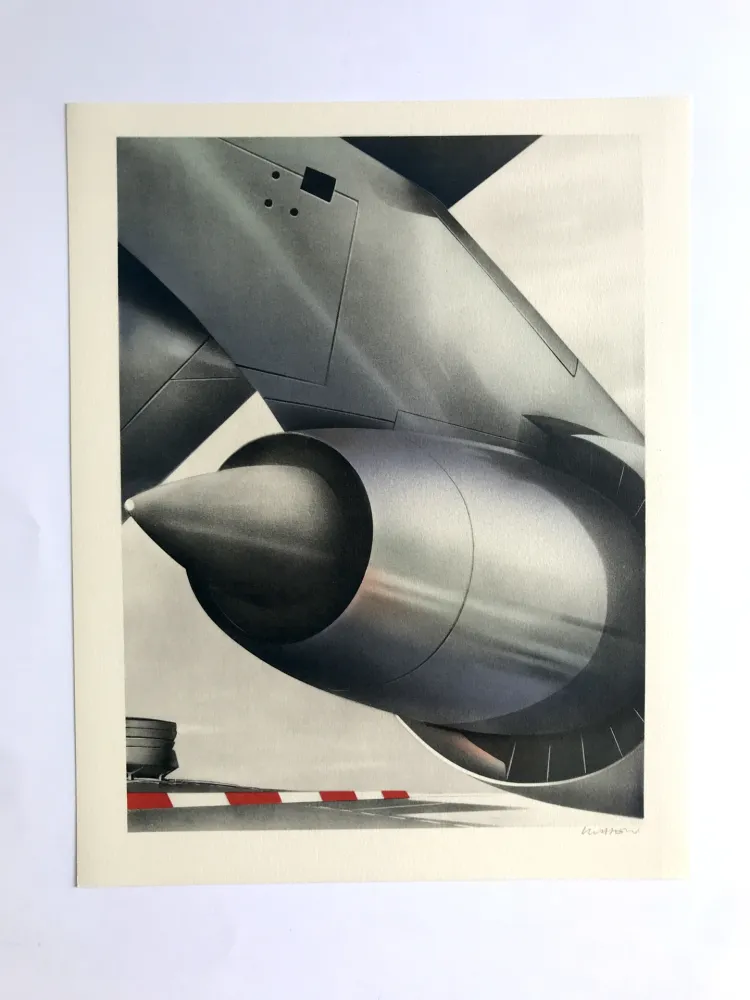 Lithografie Klasen - Aérodrome (L'Air II)