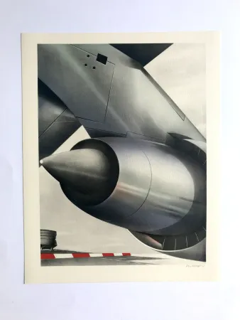 Lithografie Klasen - Aérodrome (L'Air II)