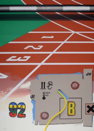 Zeefdruk Klasen - Composition