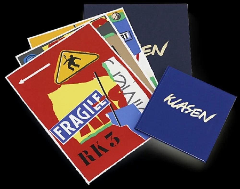 Zeefdruk Klasen - Klasen devant le miroir de notre monde