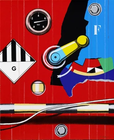 Zeefdruk Klasen - Manette/G/ rond rouge