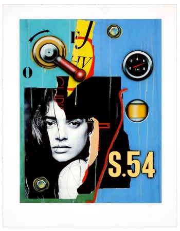 Digitale Print Klasen - Manette/regard/S.54