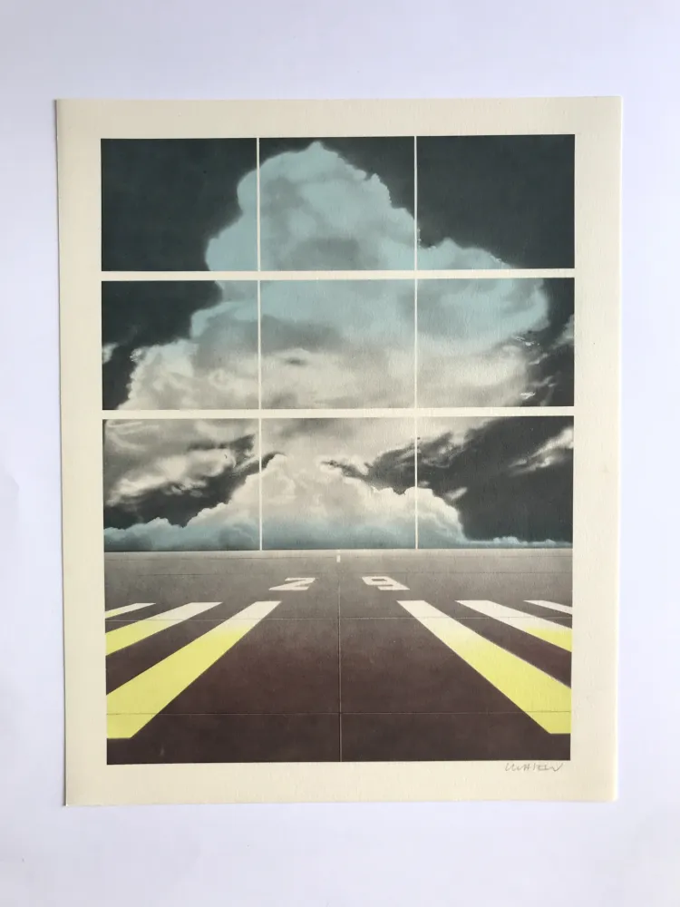 Lithografie Klasen - Piste d'envol (L'Air I)