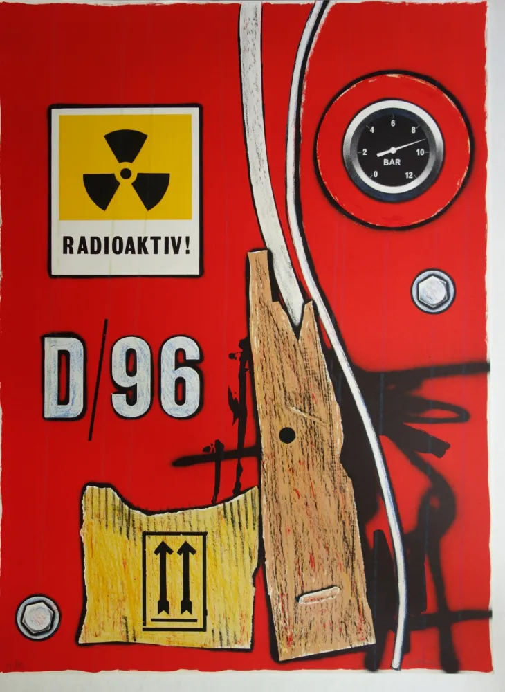 Lithografie Klasen - Restricted Area