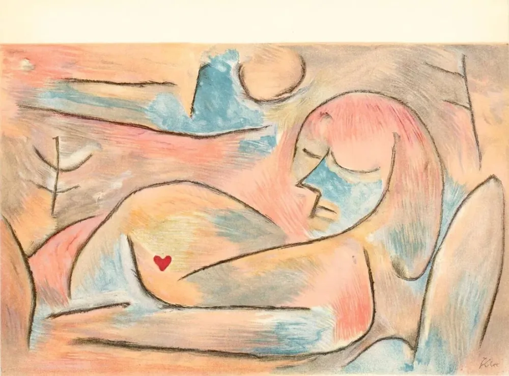 Lithografie Klee - Hiver