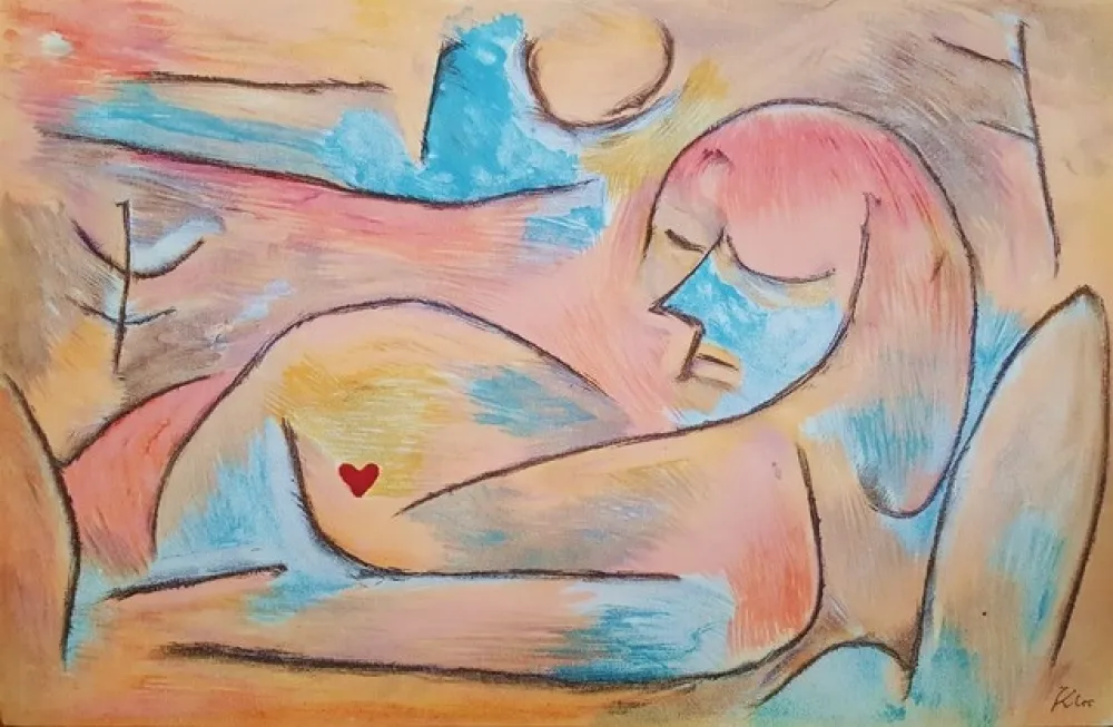 Lithografie Klee - Sommeil d'hiver (Winter)