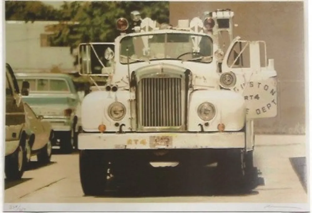 Zeefdruk Kleeman - White knight