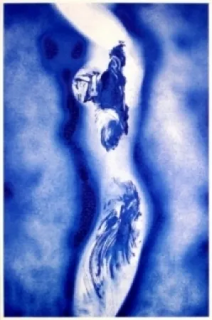 Lithografie Klein - Anthropométrie 148