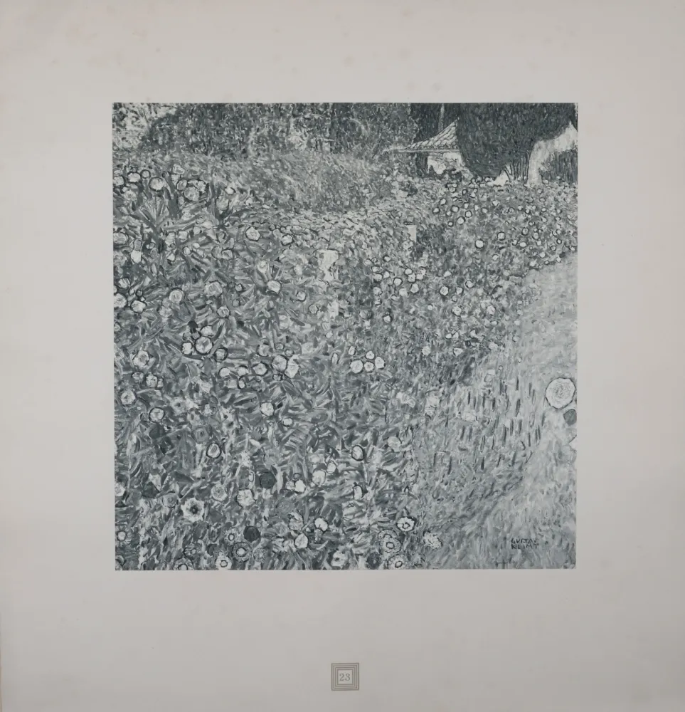 Lithografie Klimt (After) - Eine Nachlese Folio, Italienische Landschaft, 1931