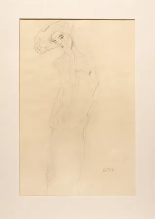Lithografie Klimt - Untitled (f)