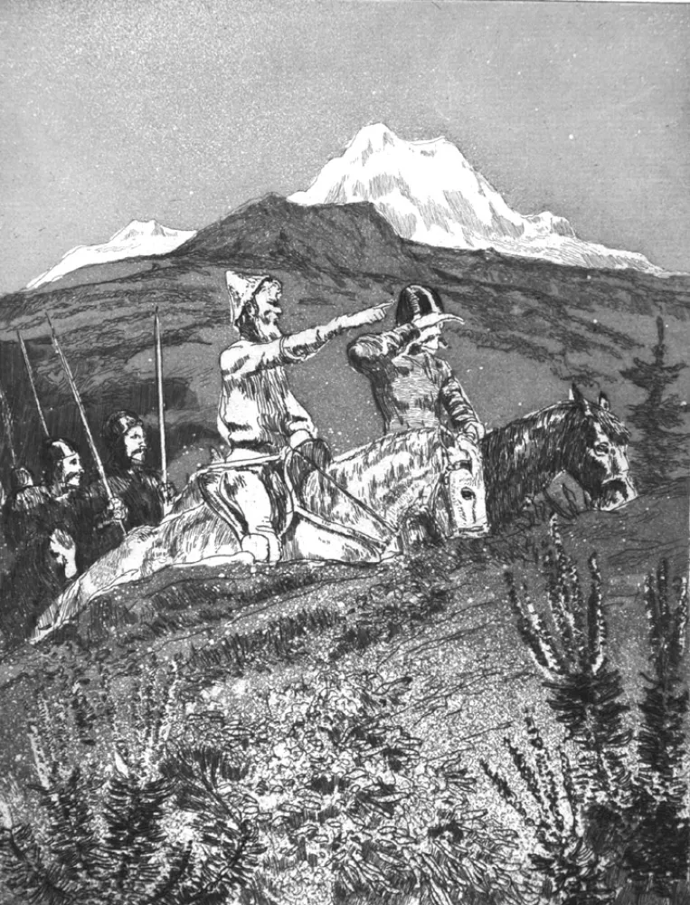 Ets En Aquatint Klinger - La spedizione