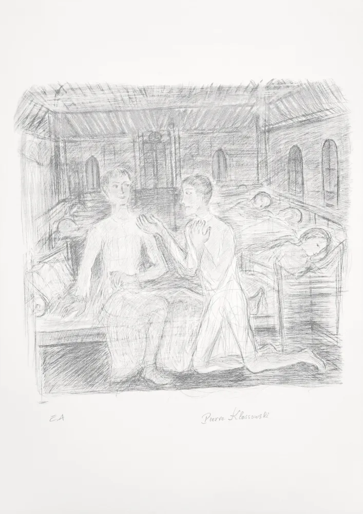 Lithografie Klossowski - Dortoir (Le) 