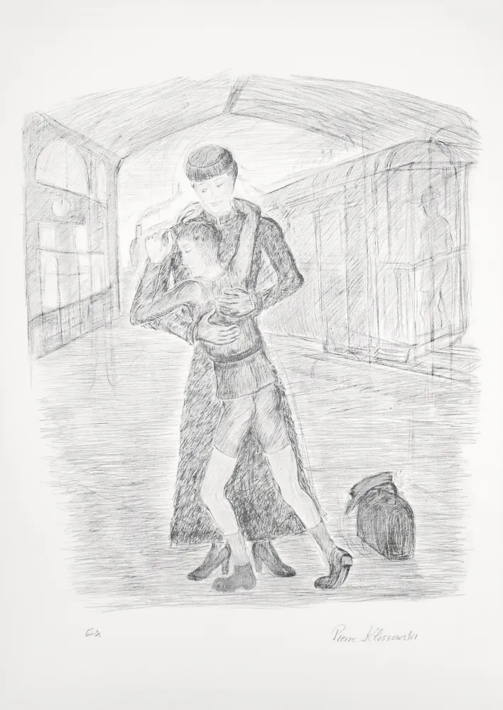 Lithografie Klossowski - Mère et fils