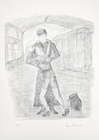 Lithografie Klossowski - Mère et fils