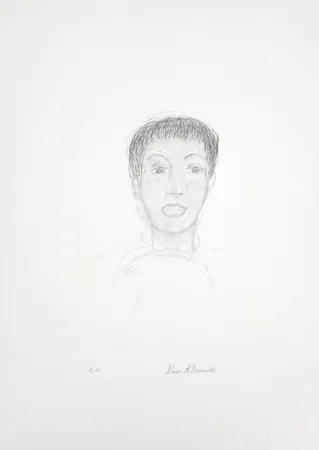 Lithografie Klossowski - Portrait de garçon