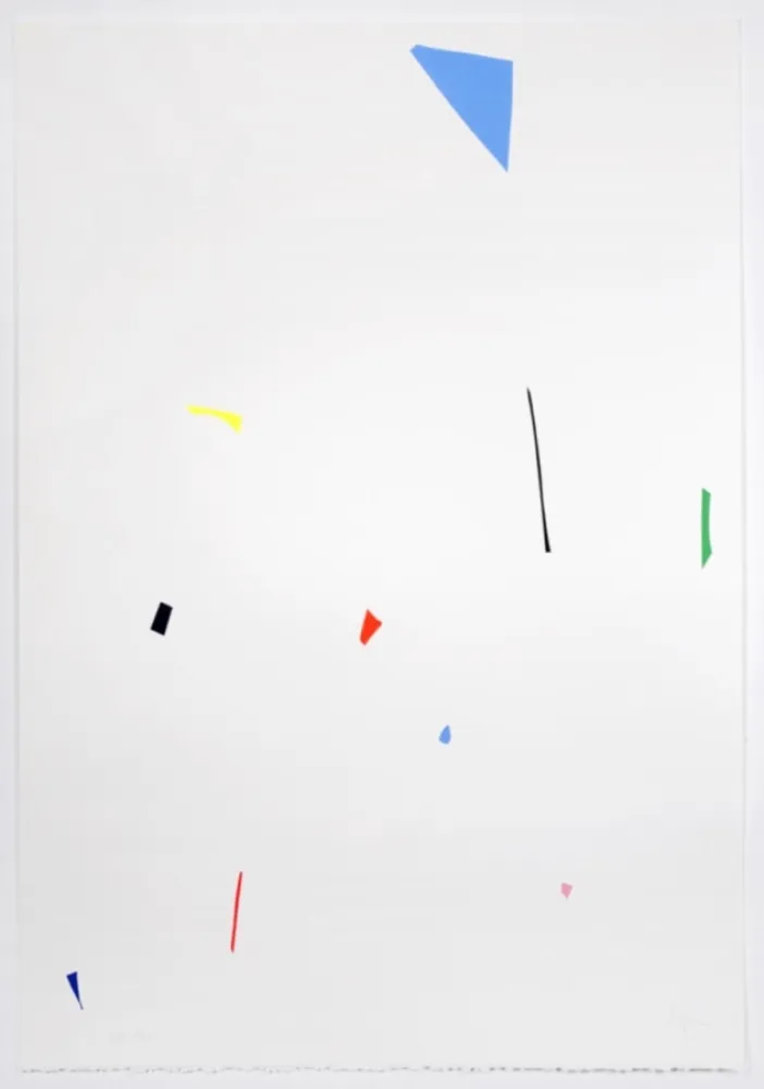 Zeefdruk Knoebel - Ohne Titel (2)