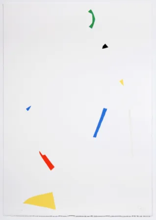 Zeefdruk Knoebel - Ohne Titel (3)