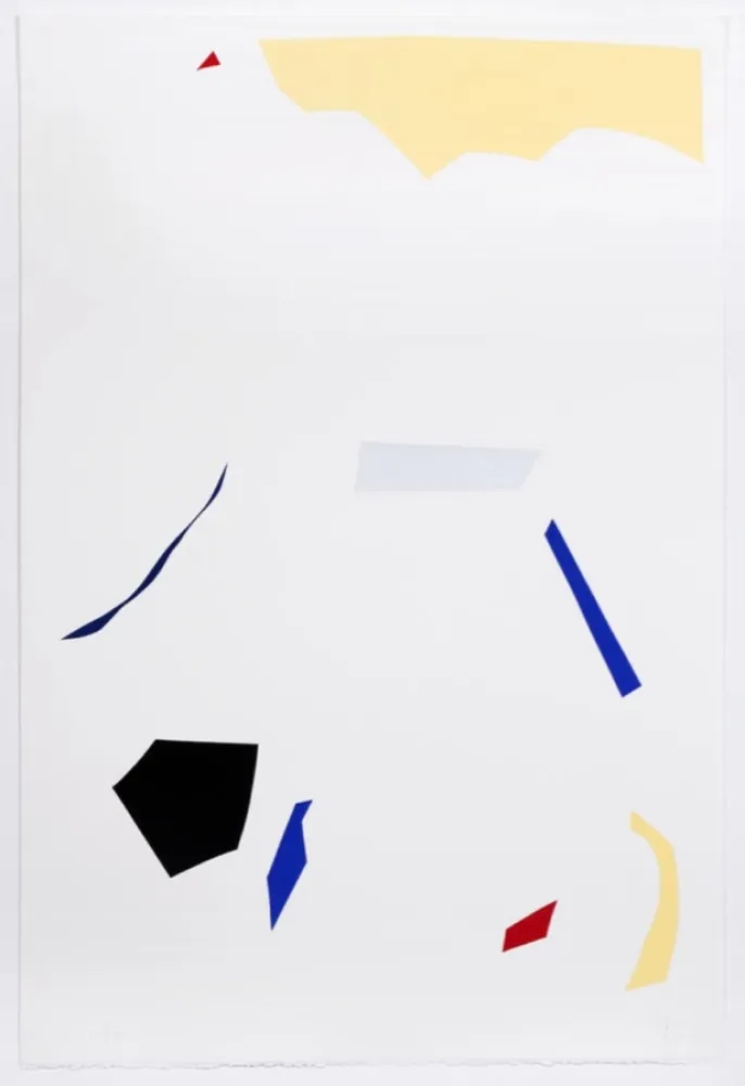 Zeefdruk Knoebel - Ohne Titel (4)