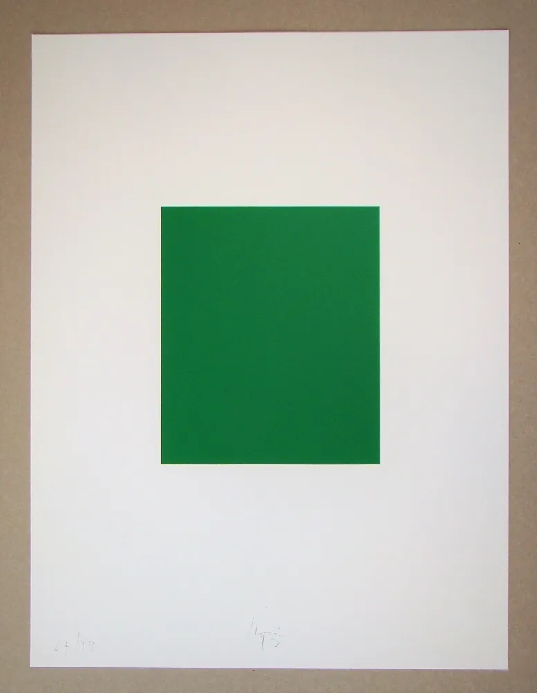 Zeefdruk Knoebel - Rot Gelb Weiss Blau