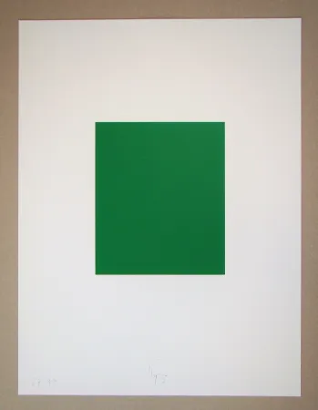 Zeefdruk Knoebel - Rot Gelb Weiss Blau