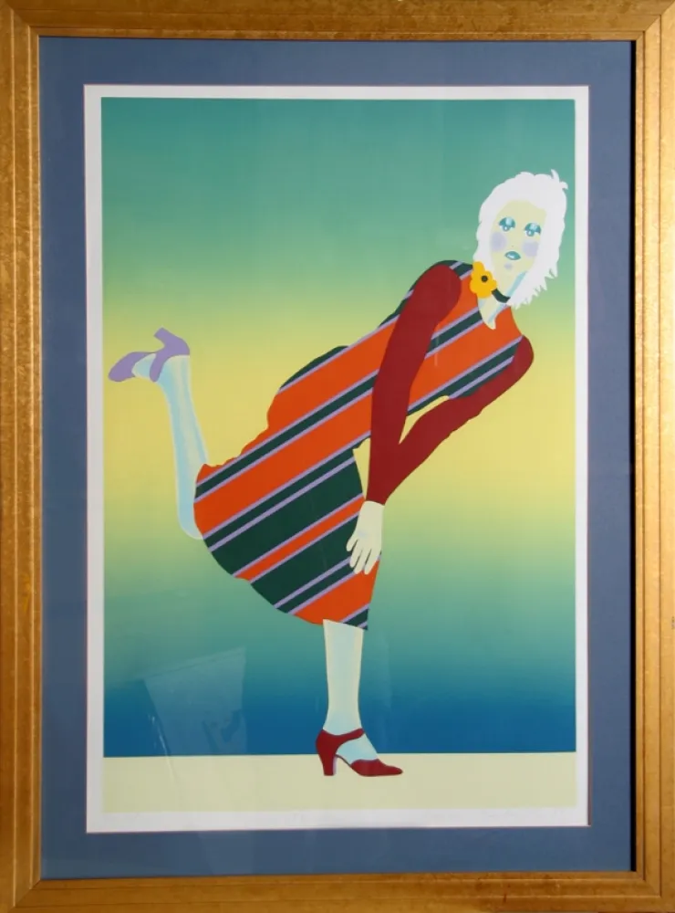 Zeefdruk Kogelnik - Heiress