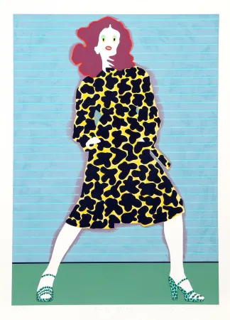 Zeefdruk Kogelnik - Venetian Blinds