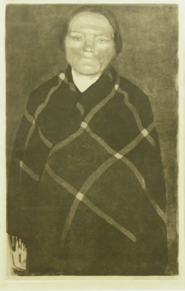 Ets Kollwitz - Schwangere Frau