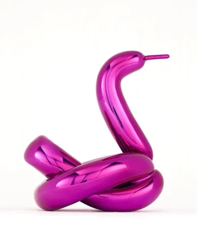 Geen Techniek Koons - Balloon Swan (Magenta)