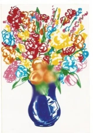 Lithografie Koons - DOW-Flowers