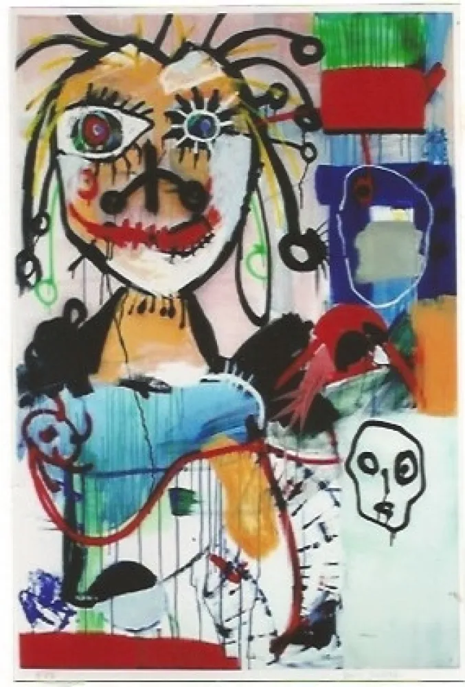 Lithografie Kostabi - Joachim