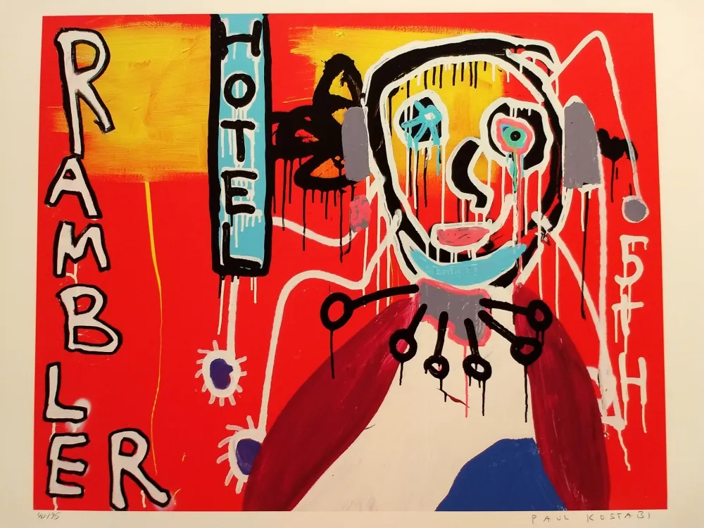 Lithografie Kostabi - Kostabi