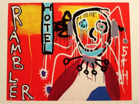 Lithografie Kostabi - Kostabi