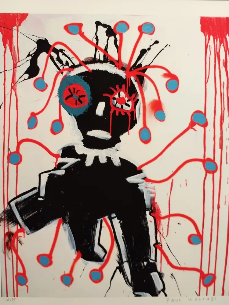 Lithografie Kostabi - Kostabi