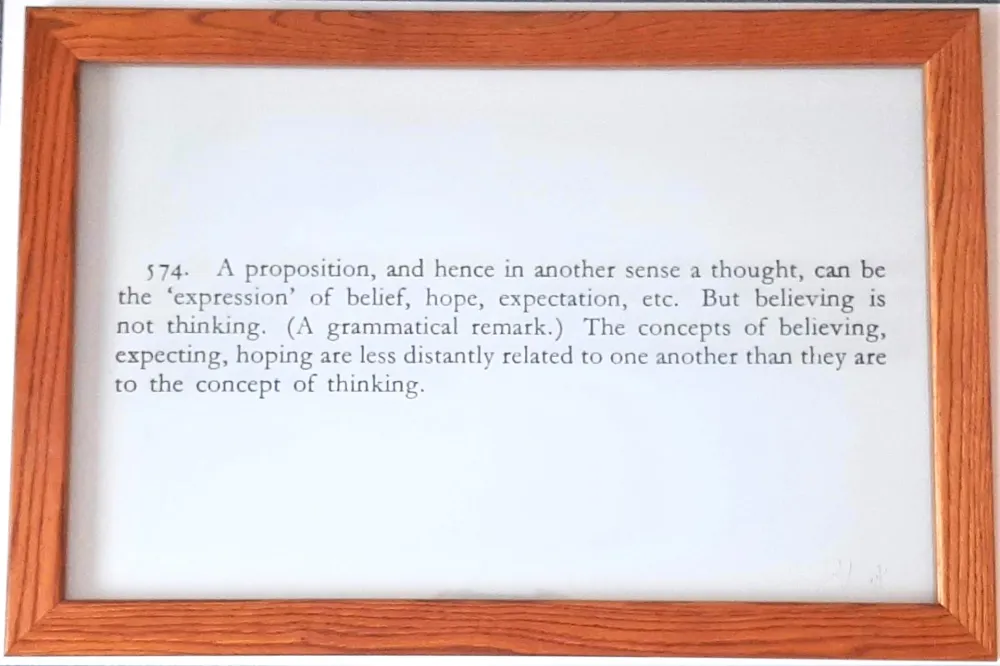 Zeefdruk Kosuth - Ex Libris Montreal