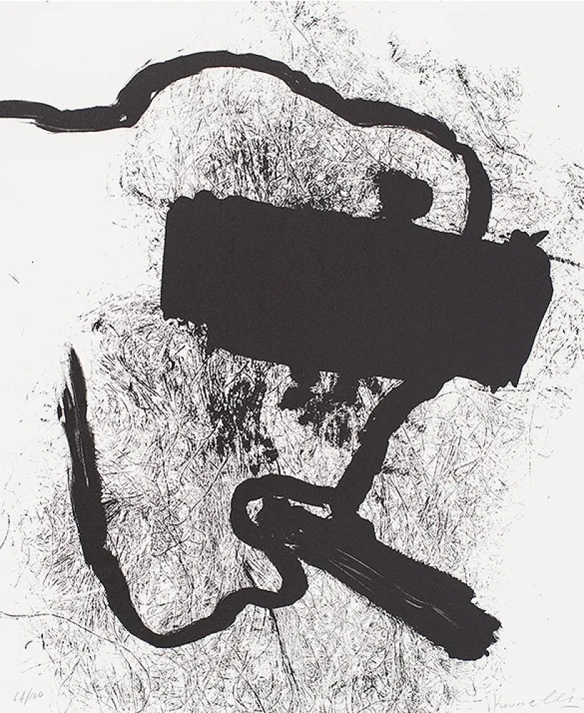 Lithografie Kounellis - Composition