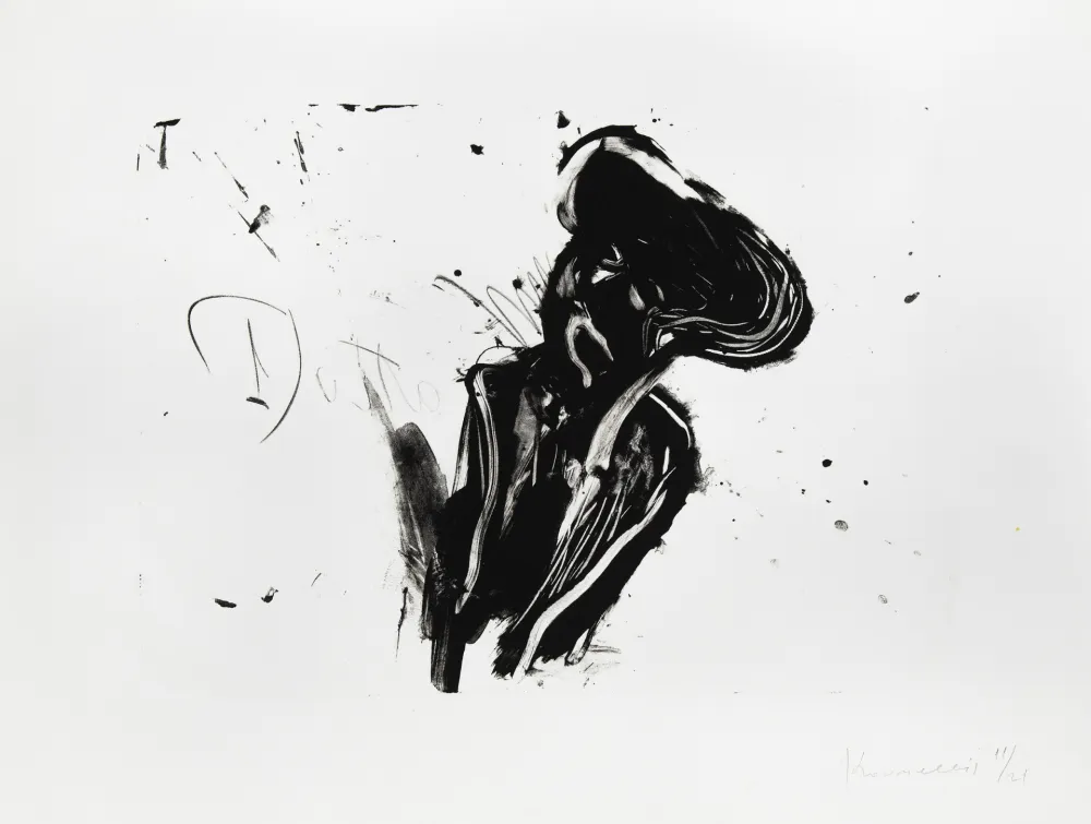 Lithografie Kounellis - Fumo di pietra II