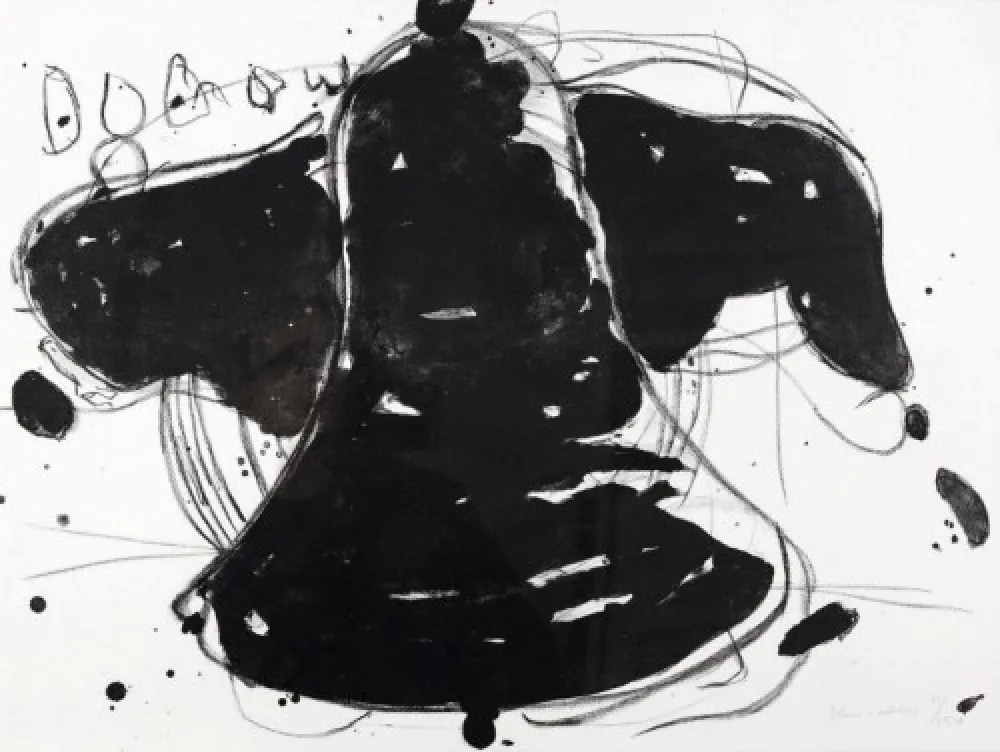 Lithografie Kounellis - Gegen die Folter