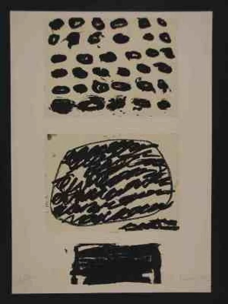 Lithografie Kounellis - Sans titre