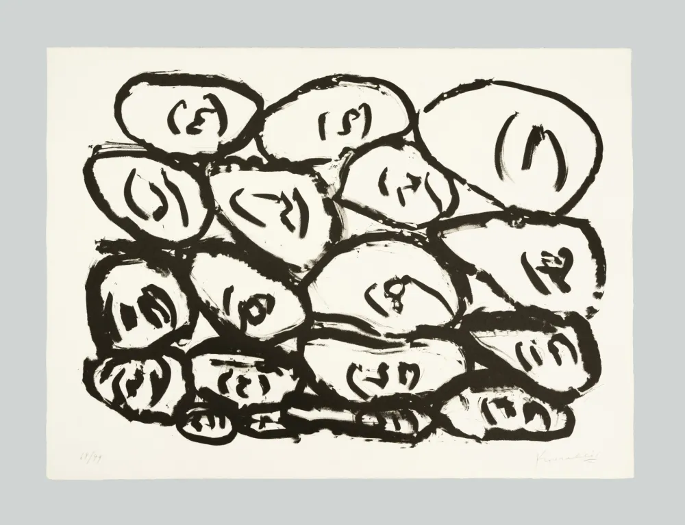 Lithografie Kounellis - Senza titolo