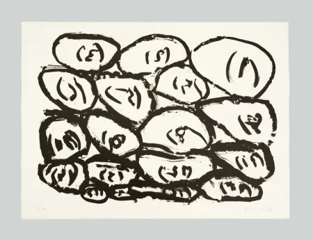 Lithografie Kounellis - Senza titolo