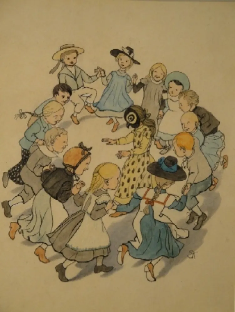 Geen Techniek Kreidolf - Käuzchenspiel