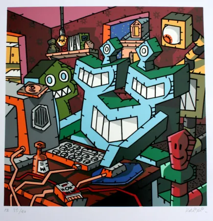 Zeefdruk Kriki - L’ordi