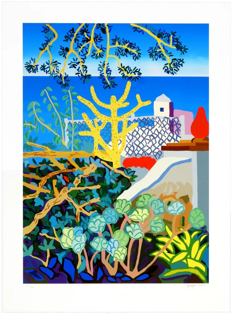 Digitale Print Krøjer - Capri 2